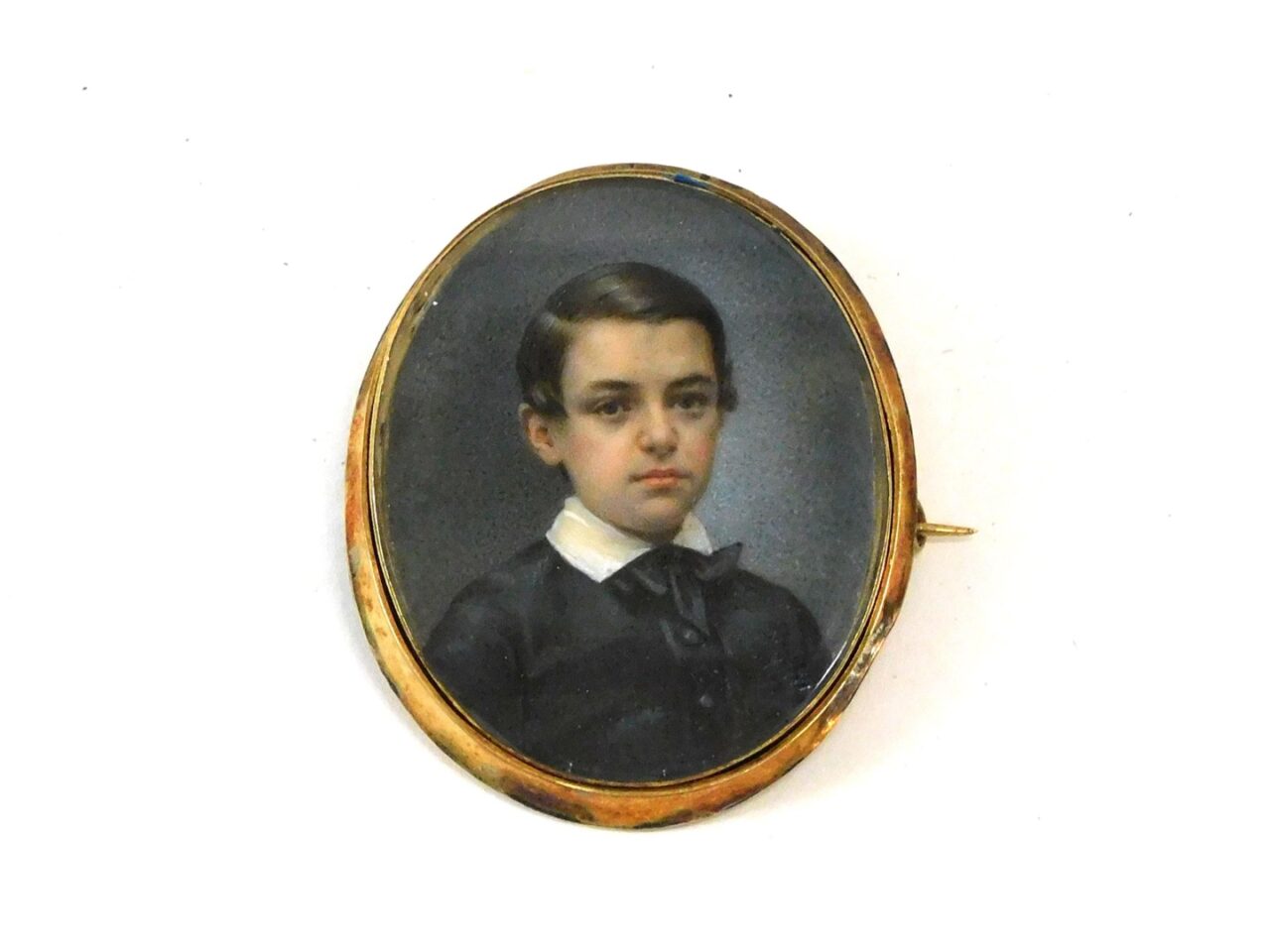 Miniature Portrait Of John Morgan Hall Jr.