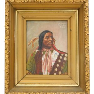 Portrait Of Chief Left Hand Bear