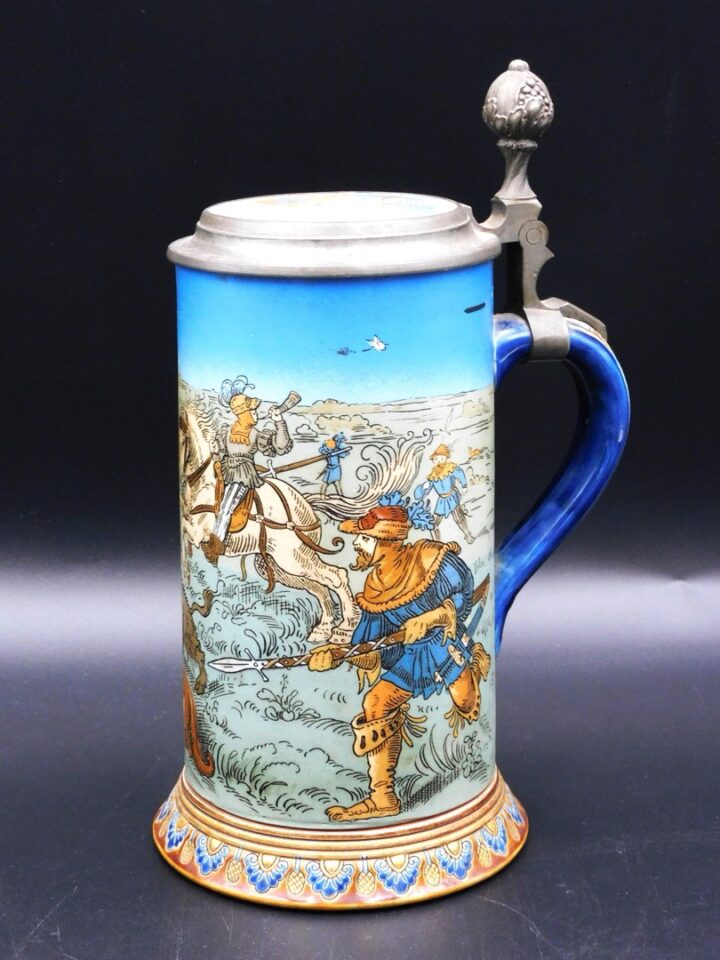 Mettlach 1 Litre Stein.