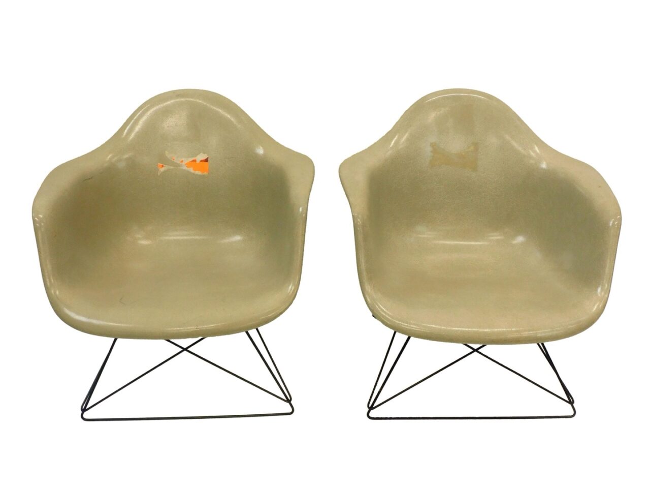 Pair Of Eames For Herman Miller LAR Chairs