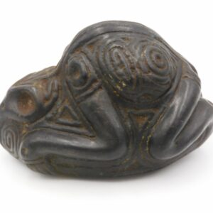 Taino Reclining Bird Man Figurine