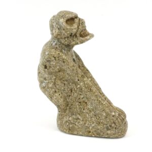 Taino Conglomerate Stone Star Gazing Figure