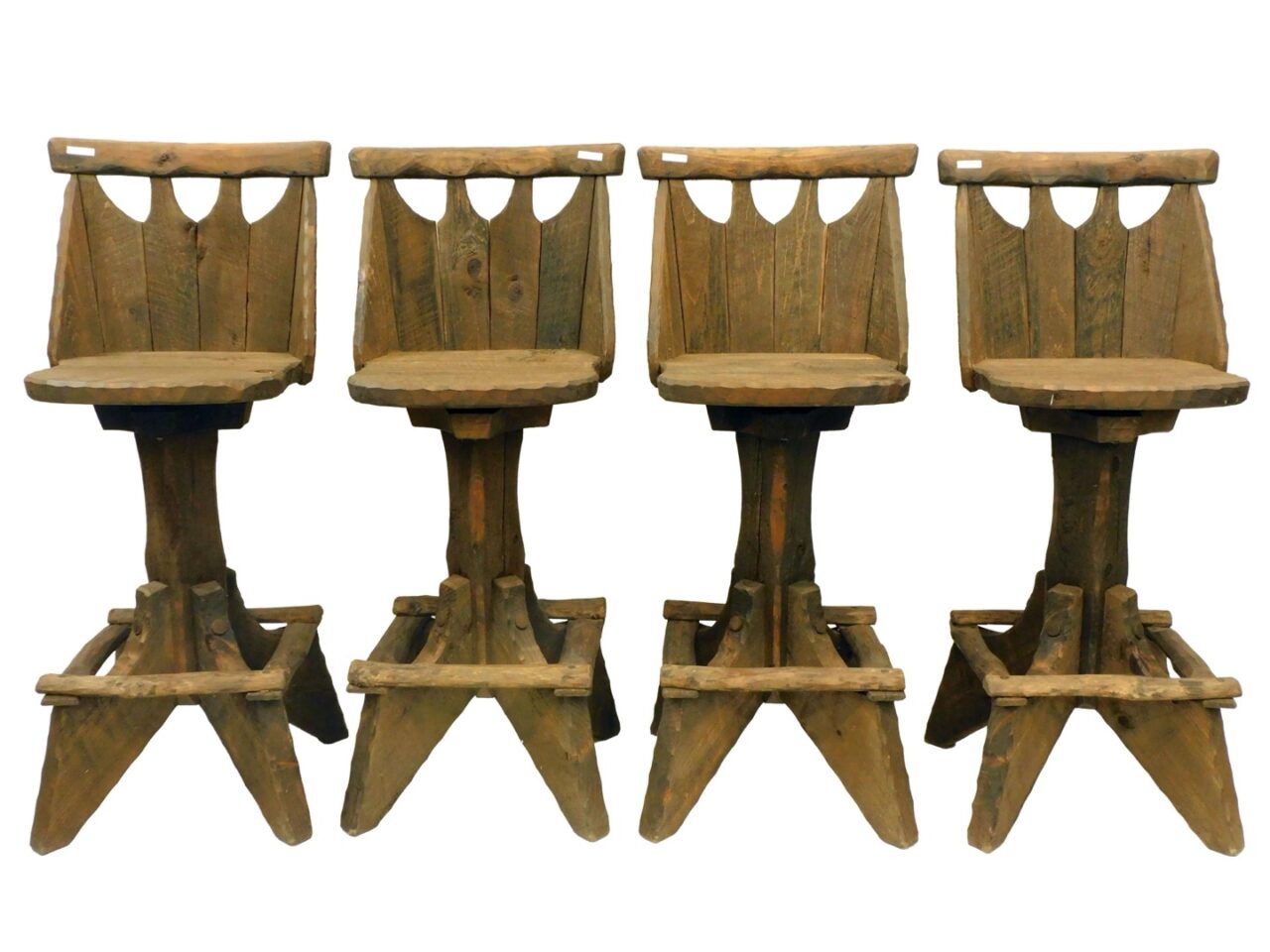 (4) Adirondack Style Bar Stools