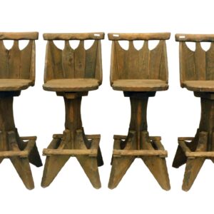 (4) Adirondack Style Bar Stools