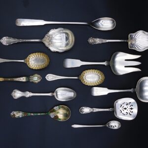 Porter Blanchard Arts & Crafts Sterling Silver Serving Pieces Collection