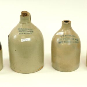 (4) New Bedford Stoneware Jugs