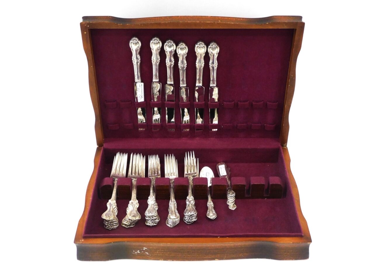 Whiting Duke of York Pattern Partial Flatware Service