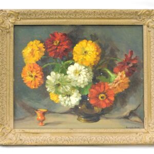 Arrah Lee Gaul (1883-1980) Floral Still Life Oil Painting