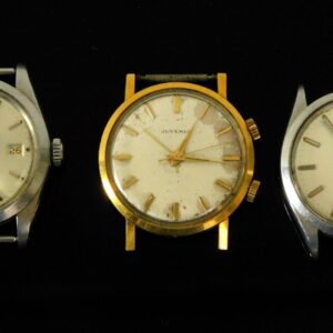 (3) Men's Wristwatches Juvenia And Rolex