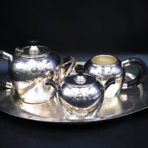 Wallace Tete A Tete Silver Tea Set.