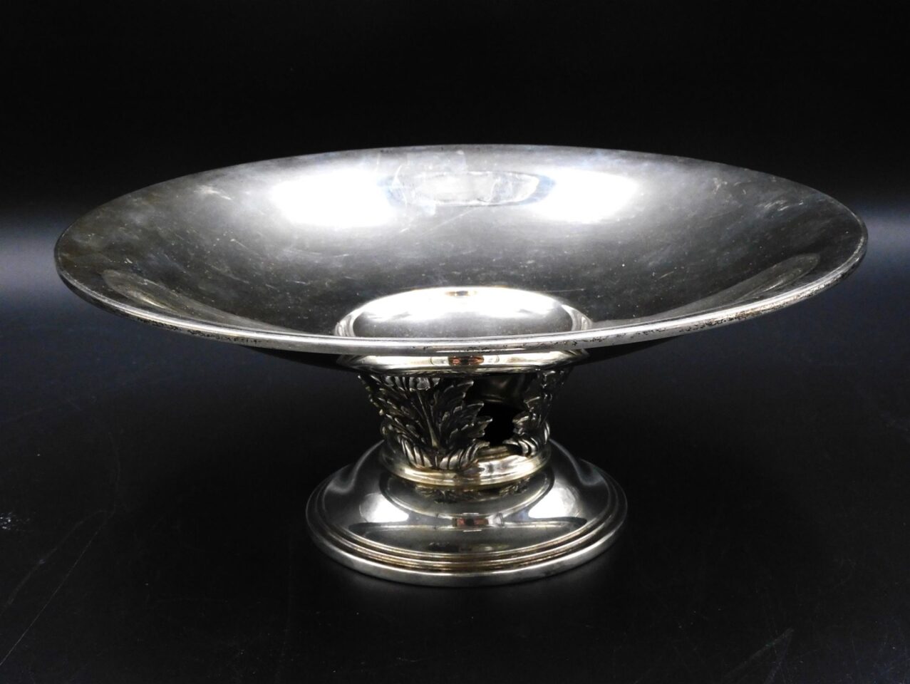 Quaker Silversmiths Footed Compote.