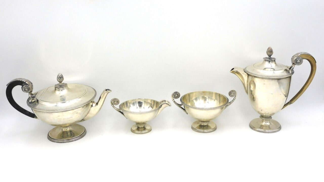 Sterling Silver Tea Set