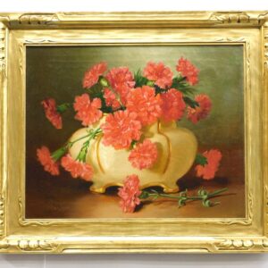 John Clinton Spencer (1861-1919) Still Life of Carnations