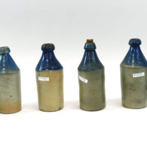 Rare Stoneware Beer Bottles by W. Hill & Sons