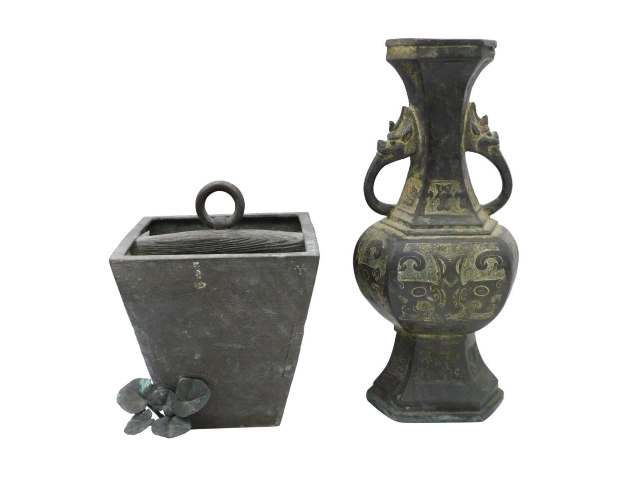 Chinese Han-Style Archaic Bronze Vase