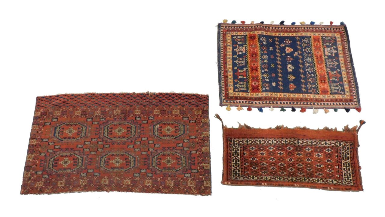 Three Oriental Rugs by Unknown Artists