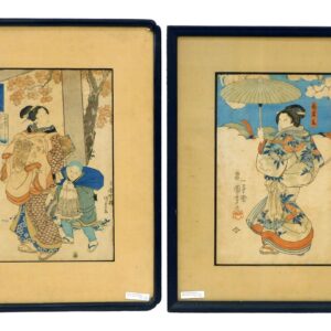 (2) Japanese Woodblock Prints