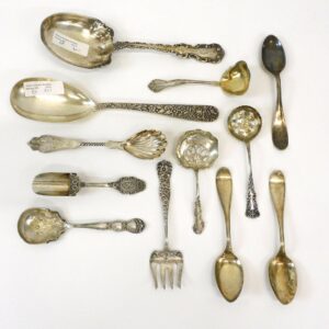 Sterling and Coin Silver Flatware Collection by Various Artists