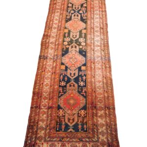 Semi-Antique Caucasian Runner