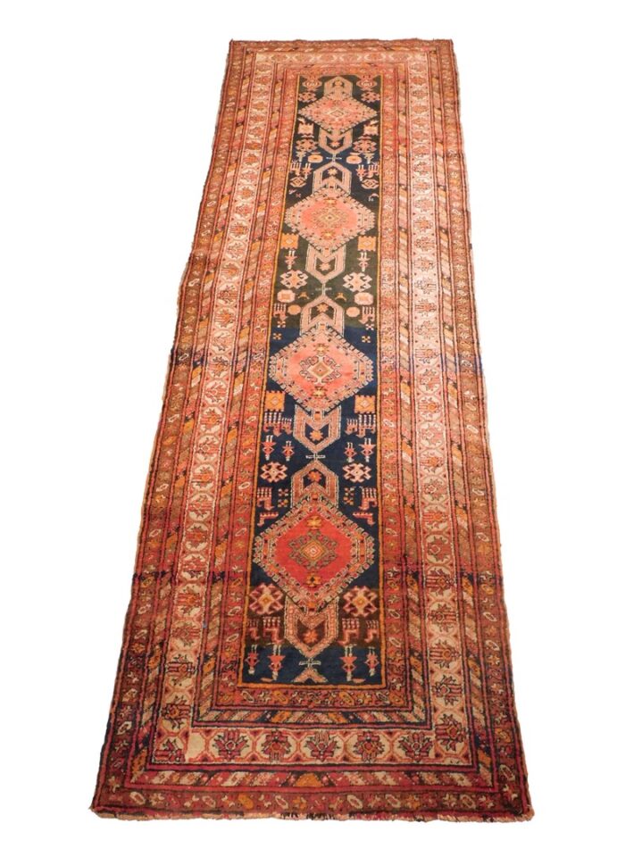 Semi-Antique Caucasian Runner