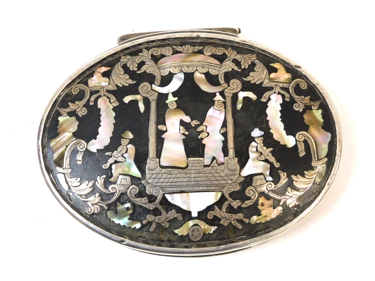 Georgian English Tortoiseshell Snuff Box.