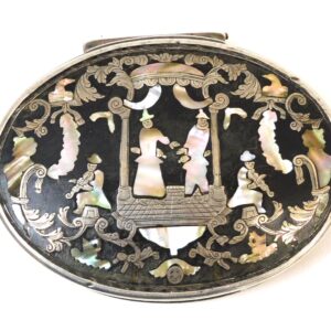 Georgian English Tortoiseshell Snuff Box.