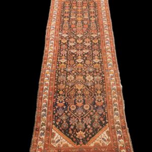 Semi-Antique Hamadan Runner