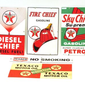 Vintage Texaco Signs Collection