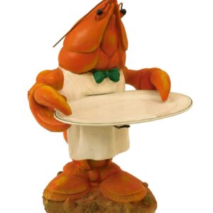 Vintage Figural Lobster Serving Tray.