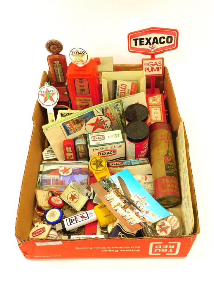 Collection of Texaco Novelty Items by Various Artists