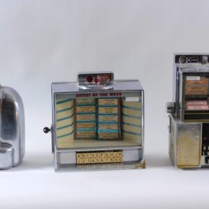 Three Vintage Tabletop Jukeboxes