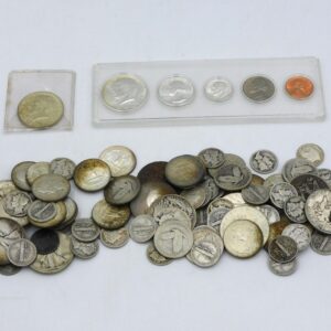 19+ Face Of US Silver Coins.