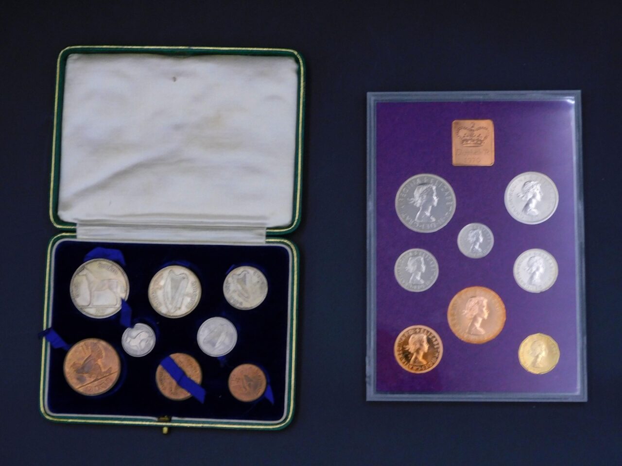 1930 Irish & English Coins Mint Set by Unknown Artist.