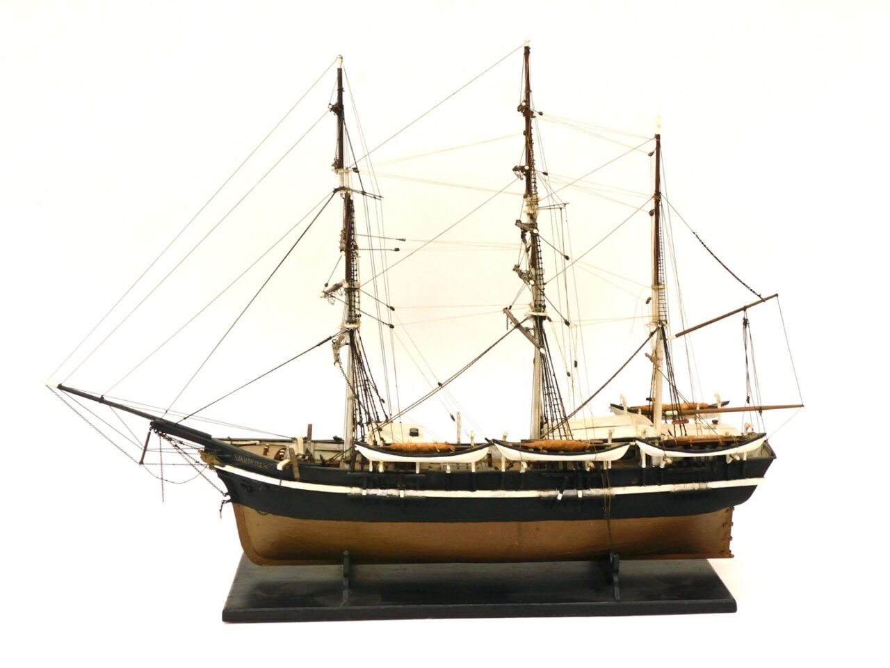 Unknown Artist Wanderer Handmade Wooden Ship Model