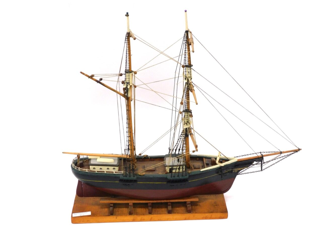 Sea Queen Scratch-Built Ship Model by Unknown Artist