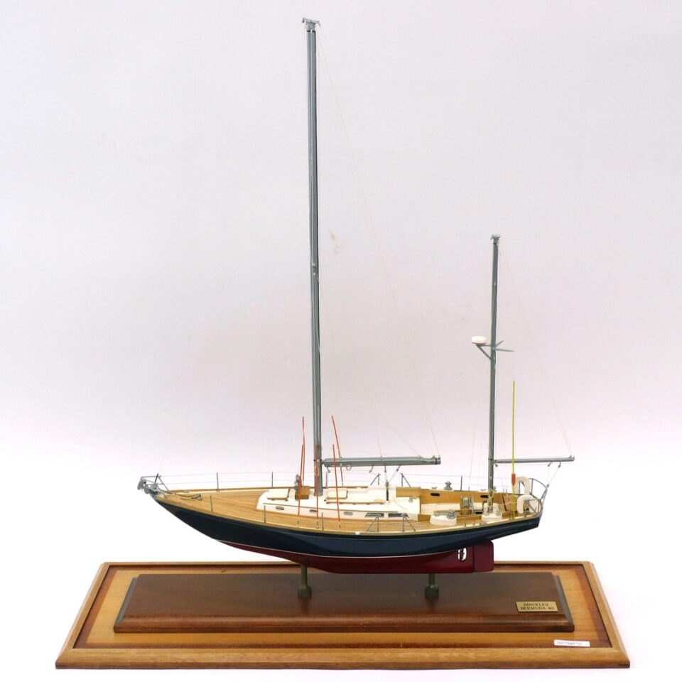 Hinkley Bermuda 40' Racing Sailboat Model