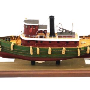 John M. Morris Handmade Tug Boat Ship Model of the Maine