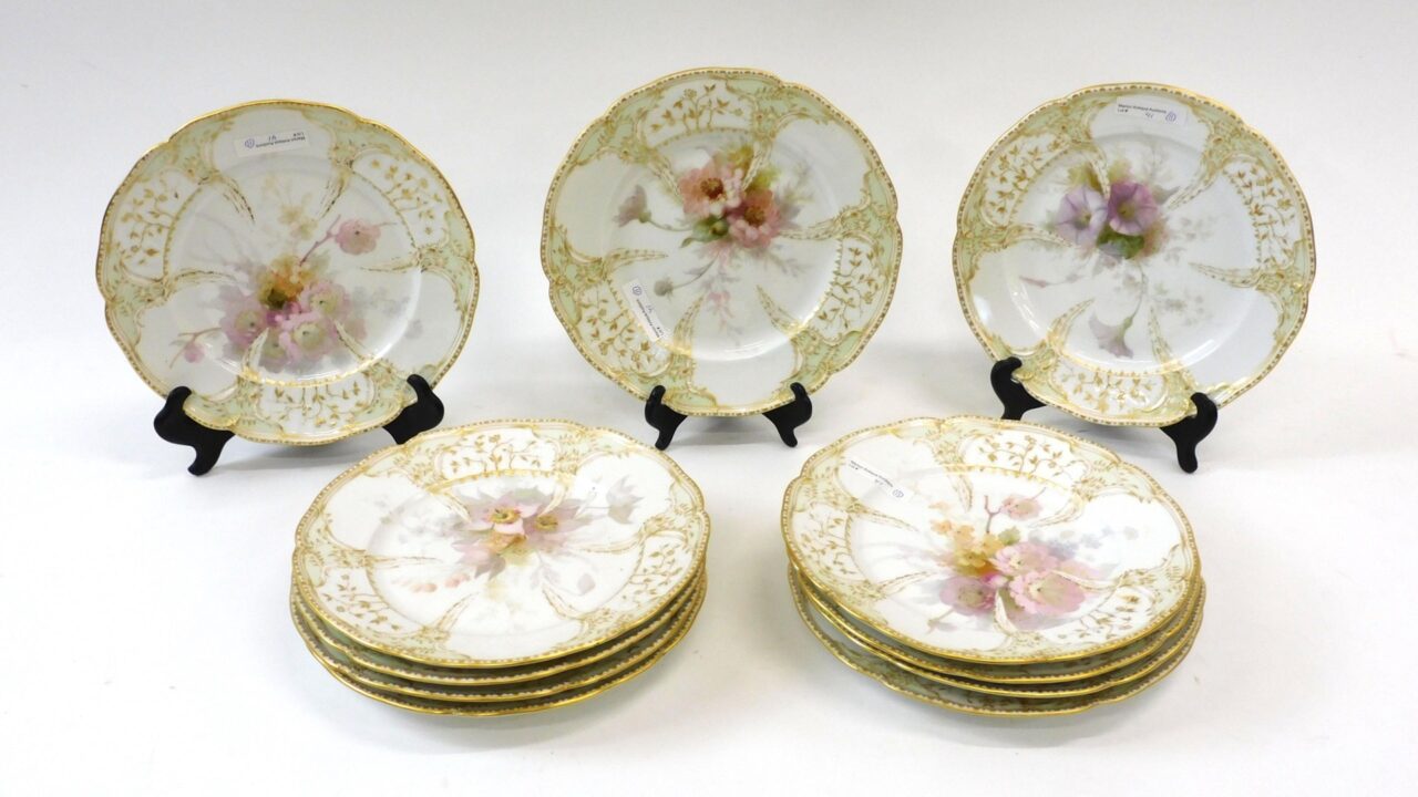 (11) KPM Porcelain Plates.