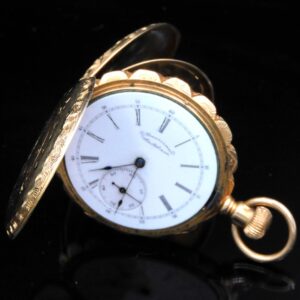 American Waltham 14K Gold Hunter's Case Pocket Watch