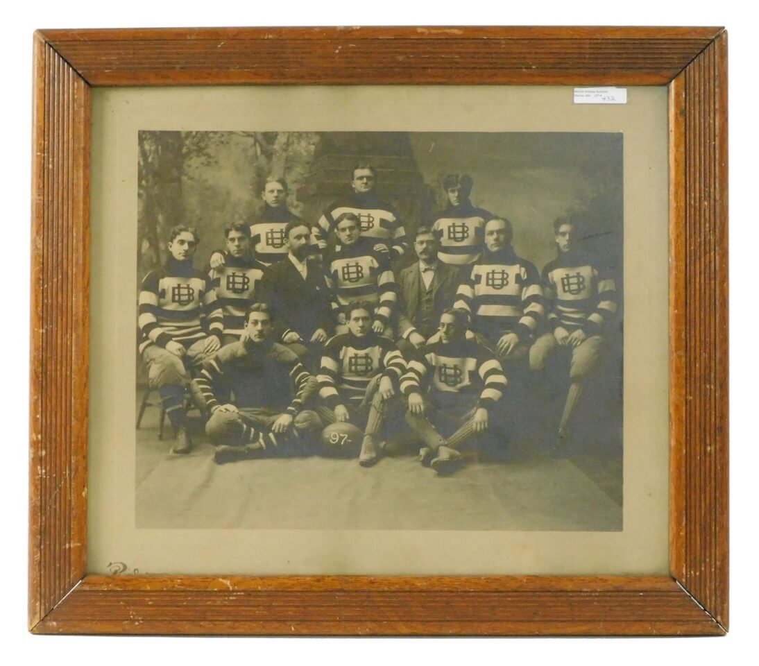 Boston University Football Team Photo