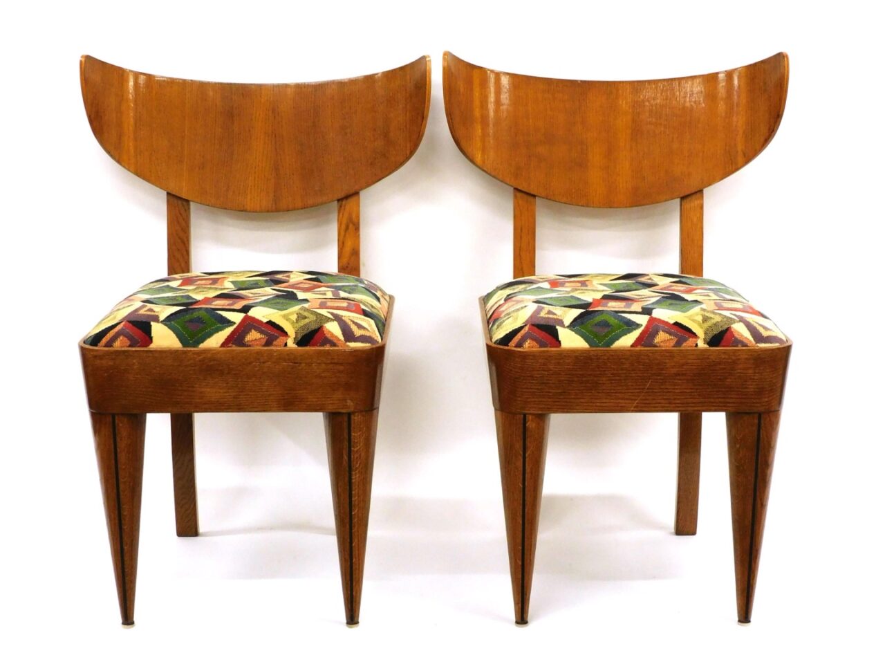 Pair of Mid-Century Chairs by Unknown Artist