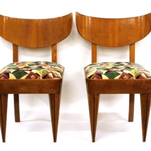 Pair of Mid-Century Chairs by Unknown Artist