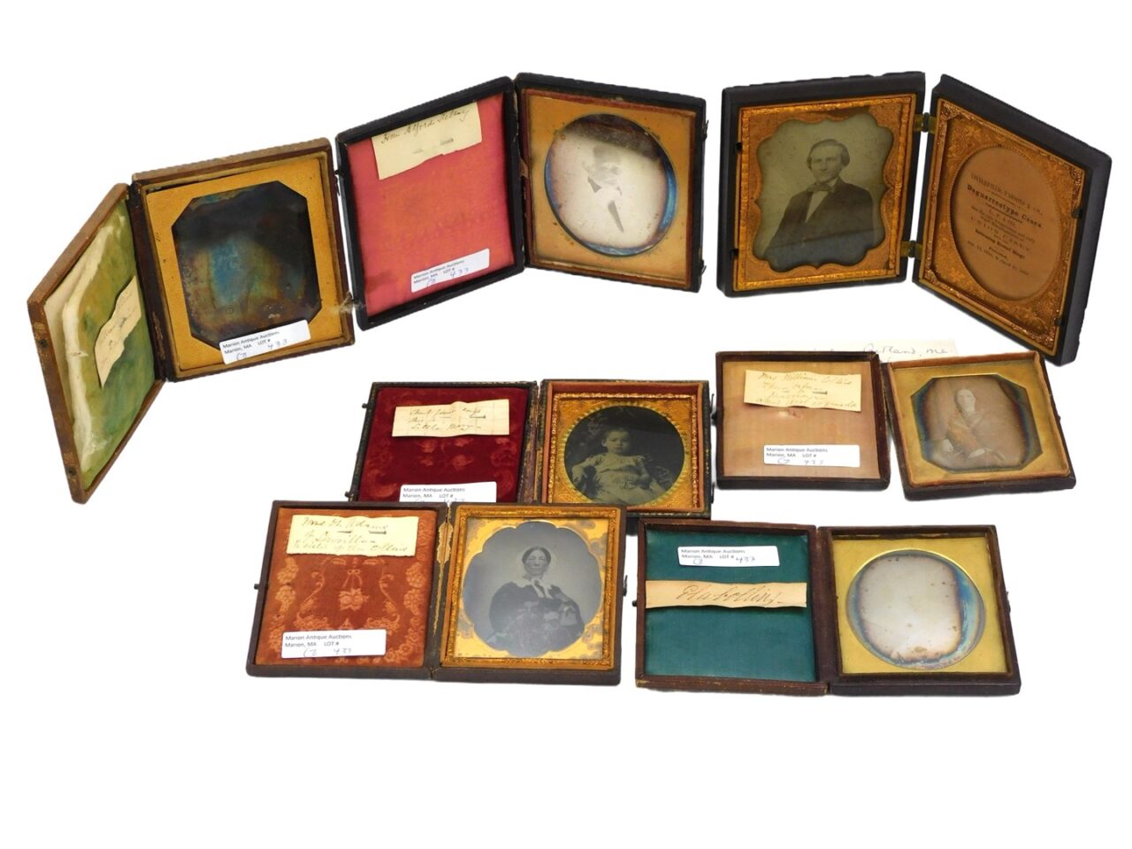 Lot Of (7) Early Photographs