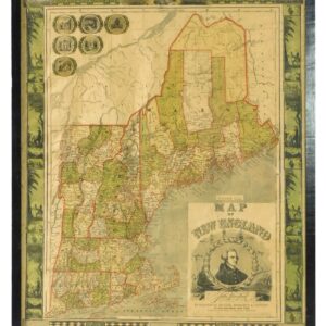 1817 Map Of New England