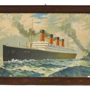 Cunard Line RMS Aquitania Print