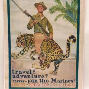 James Montgomery Flagg Marines Recruiting Poster