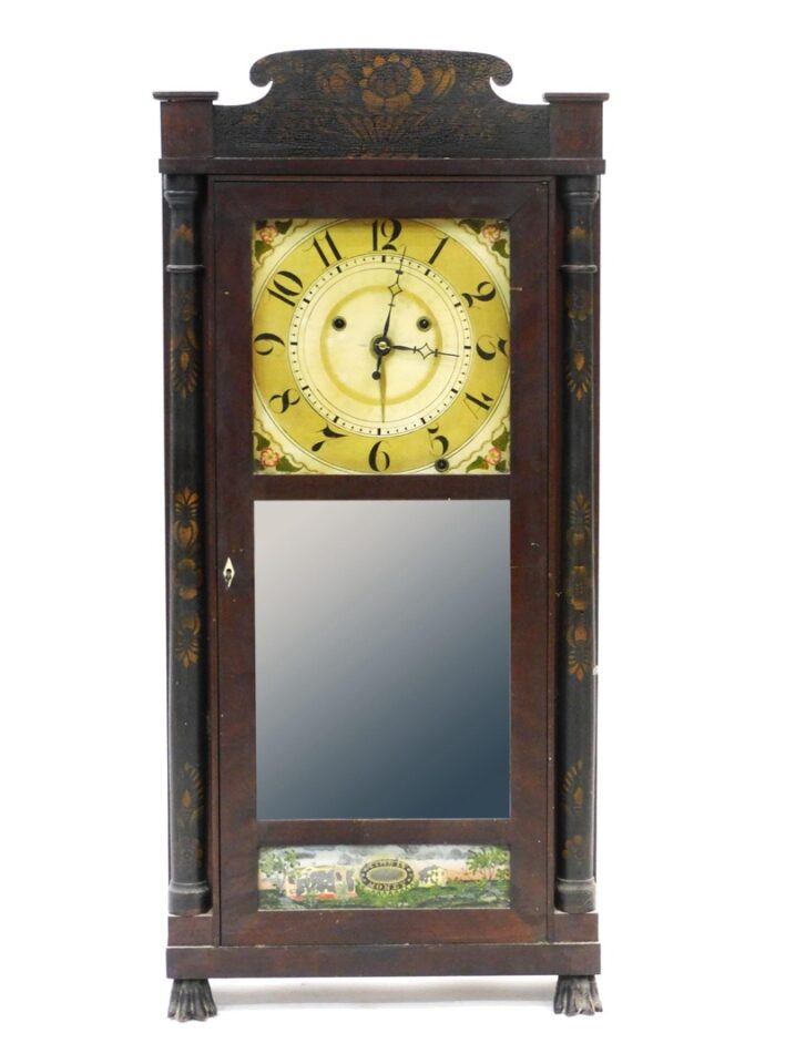 Silas Hoadley American Shelf Clock