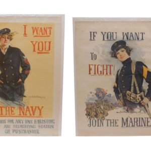 (4) WWI Recruitment Posters