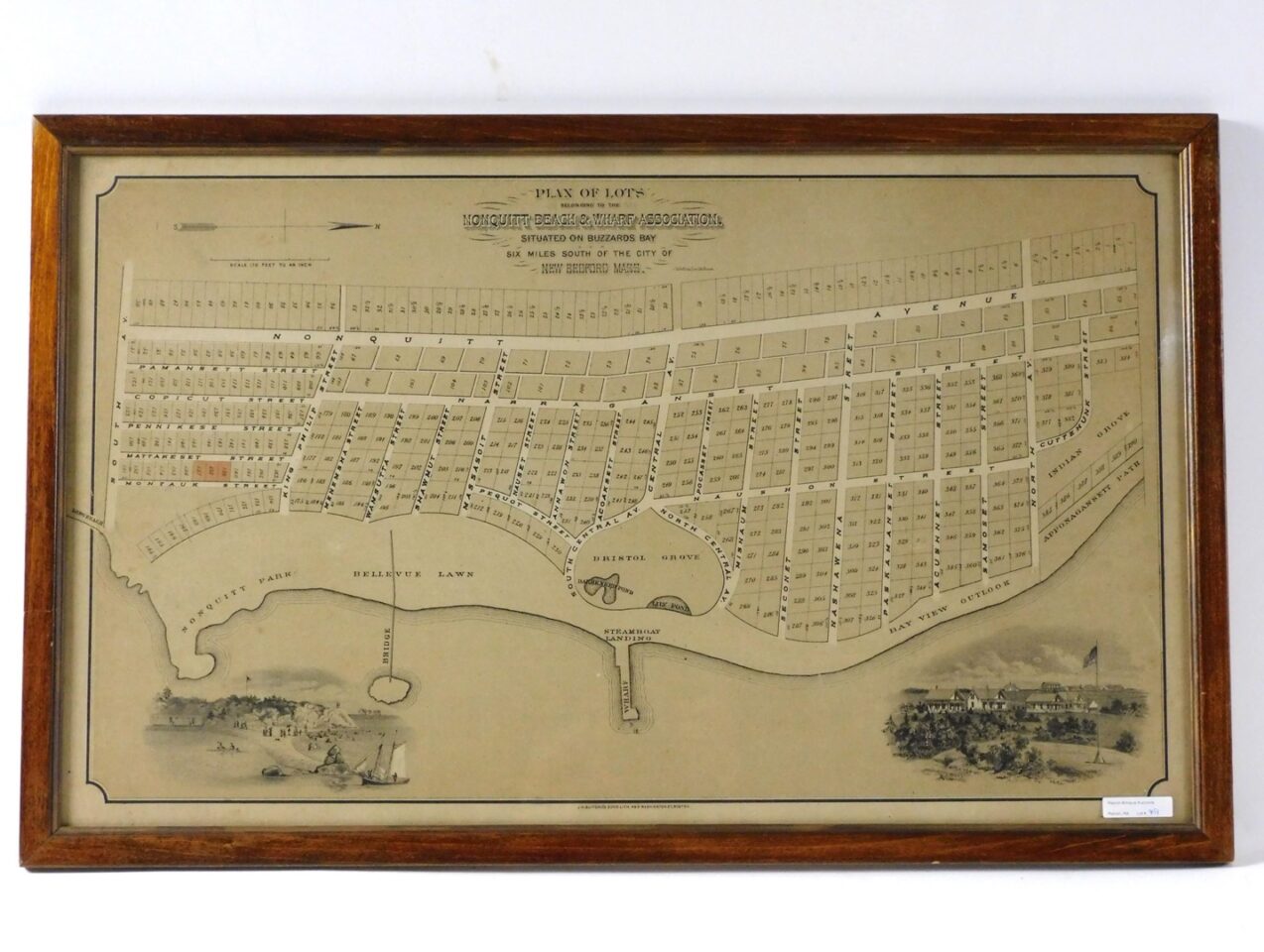 Map of South Dartmouth