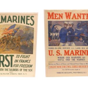 (4) WWI Recruitment Posters